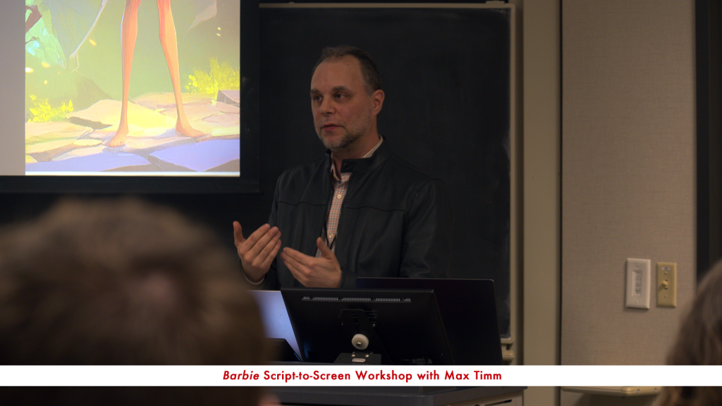 Barbie Script-to-Screen Workshop with Max Timm