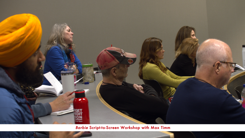 Barbie Script-to-Screen Workshop with Max Timm