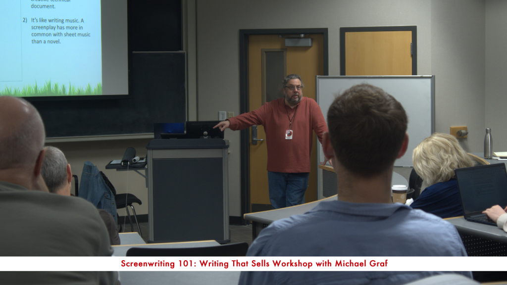 Screenwriting 101: Writing that sells workshop with Michael Graf