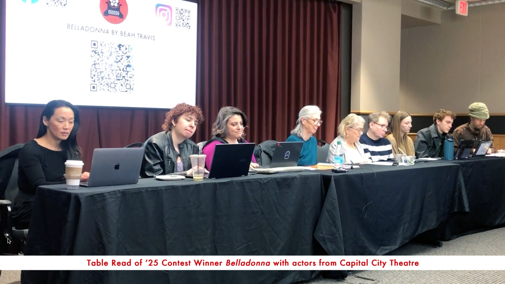 Table Read of '25 Contest Winner Belladonna with actors from Capital City Theater 